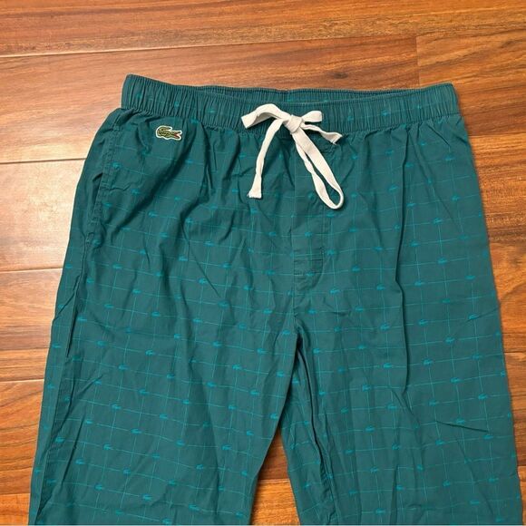 Lacoste green pajama pants - Picture 3 of 7